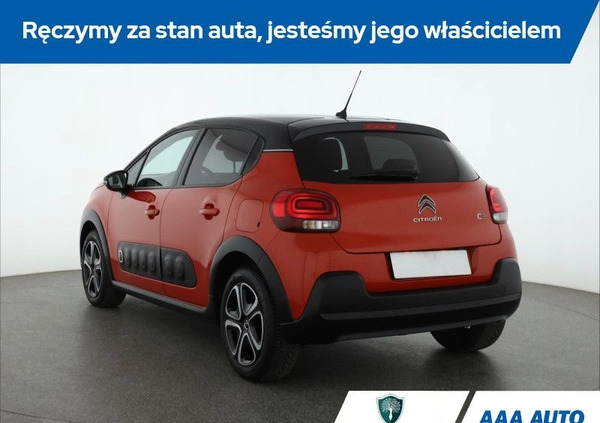 Citroen C3 cena 55000 przebieg: 76952, rok produkcji 2017 z Koniecpol małe 301